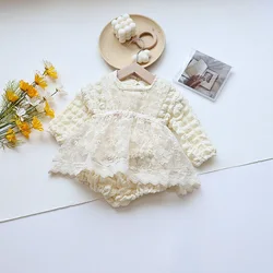 MILANCEL Baby Clothing Set Long Sleeve Blouse And Bloomer 2 Pcs Girls Suit Toddler Clothes Set