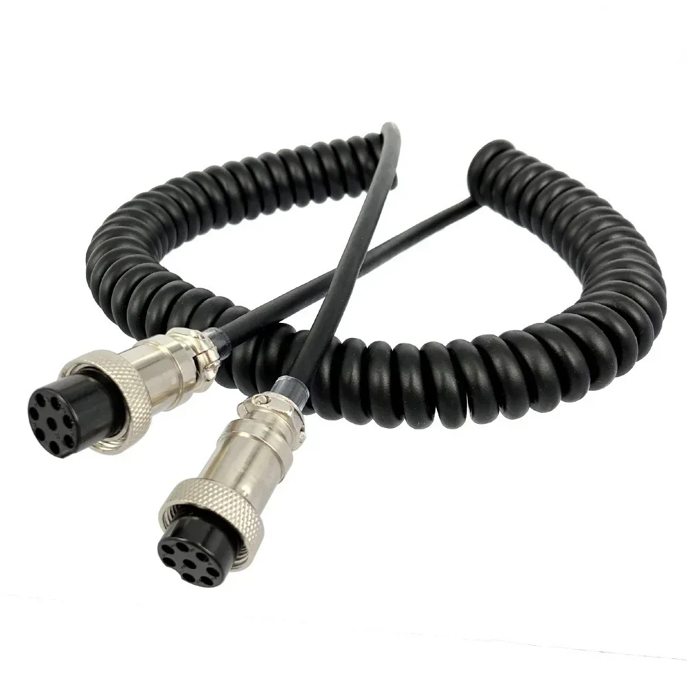 8 Pin Female Microphone Extension Cable for YAESU FT md-1 md-100 md-200 FT-1000 Radio Mic Extend Line Accessories Replacement