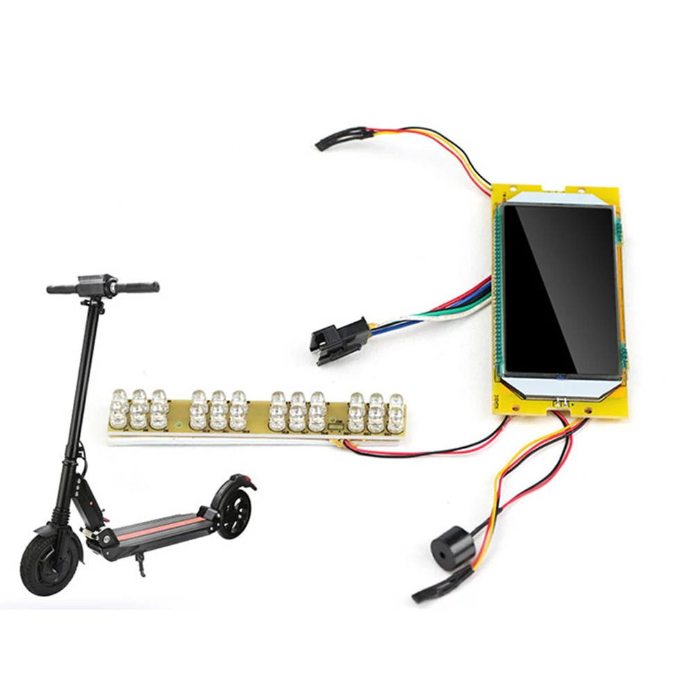 1pc 8 Inch Electric Scooter Display For KUGOO S1 2 S3 Escooter Scooter 19*11*5cm Metal Plastic Electric Bikes Accessories