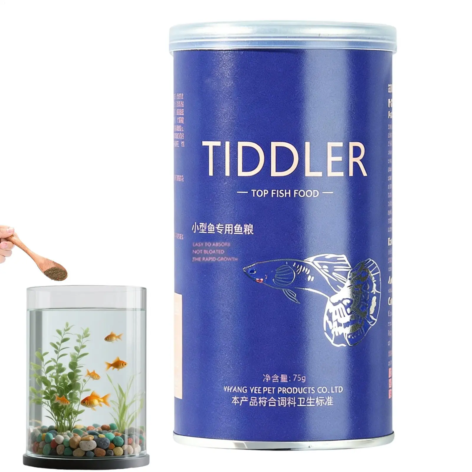 Aquarium-Fischfutter Betta-Köder Zierfischfutter für Züchter Hobbyisten Süßwasser Angler Zuhause Büro Geschäfte Läden