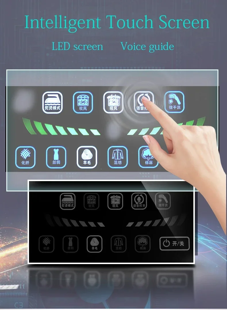 High Quality 2200w Multi-function Ironing Machine SY9910 Ironing System Clothes Steamer Garment Steam Iron Creativity