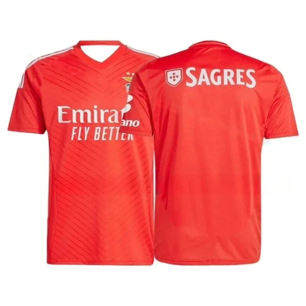 Camiseta de allenamiento de futebol Portugles para hombres، manga corta impresa en 3D neces para los aficionados de Benfica #1