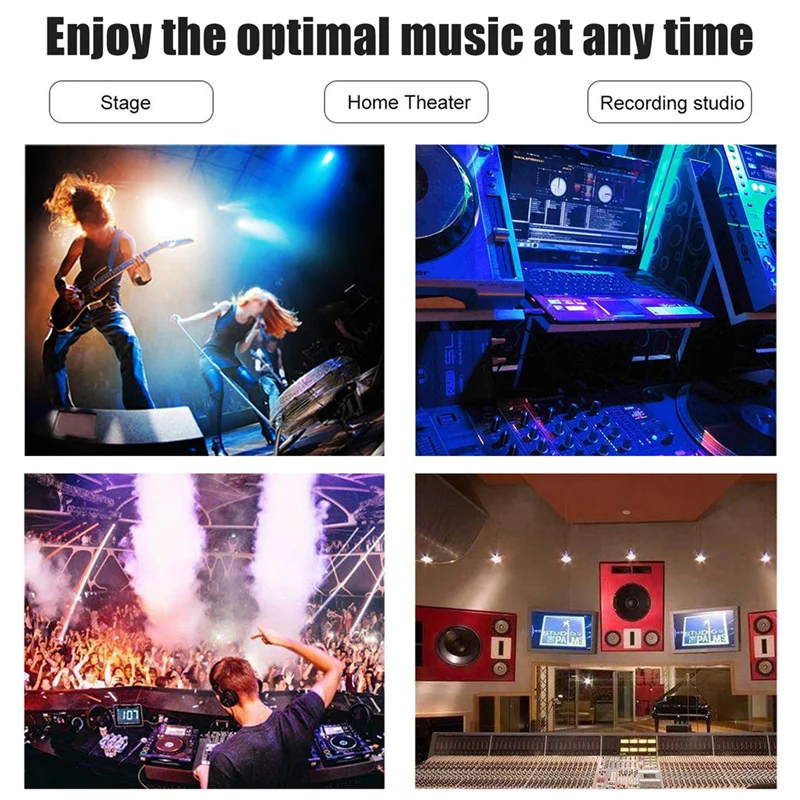 Phantom Power Adapter Microphone System Audio Mixer For Condenser Mic 48V XLR Mic Adapter 3.5Mm