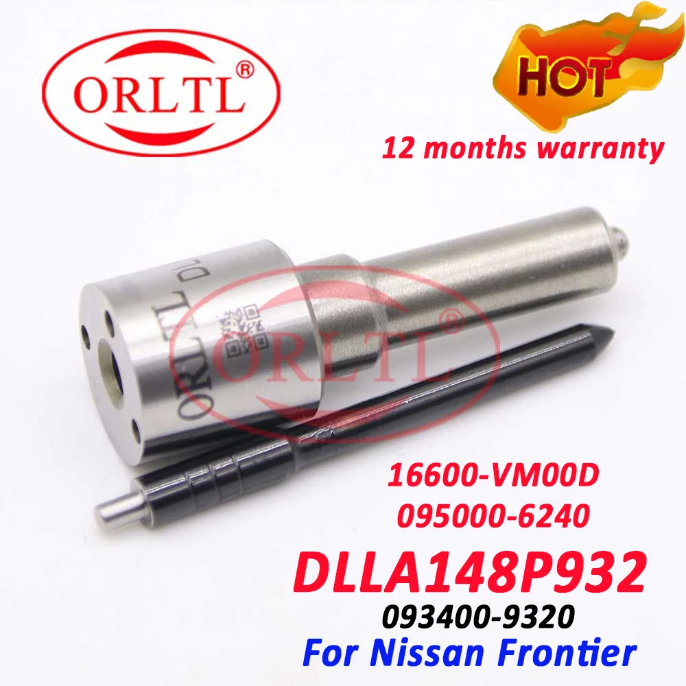 

ORLTL DLLA148P932 Common Rail Injector Nozzle 148P932 Injector Nozzle for Nissan Frontier 095000-624 16600-VM00D