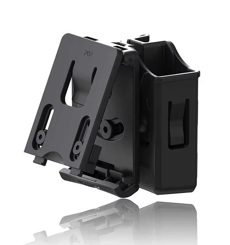 IWB/OWB G17 19 22 23 P226 Pistol Magazine Pouch 9mm/.40 Double Stack Magazine Holster Hunting Mag Pouch