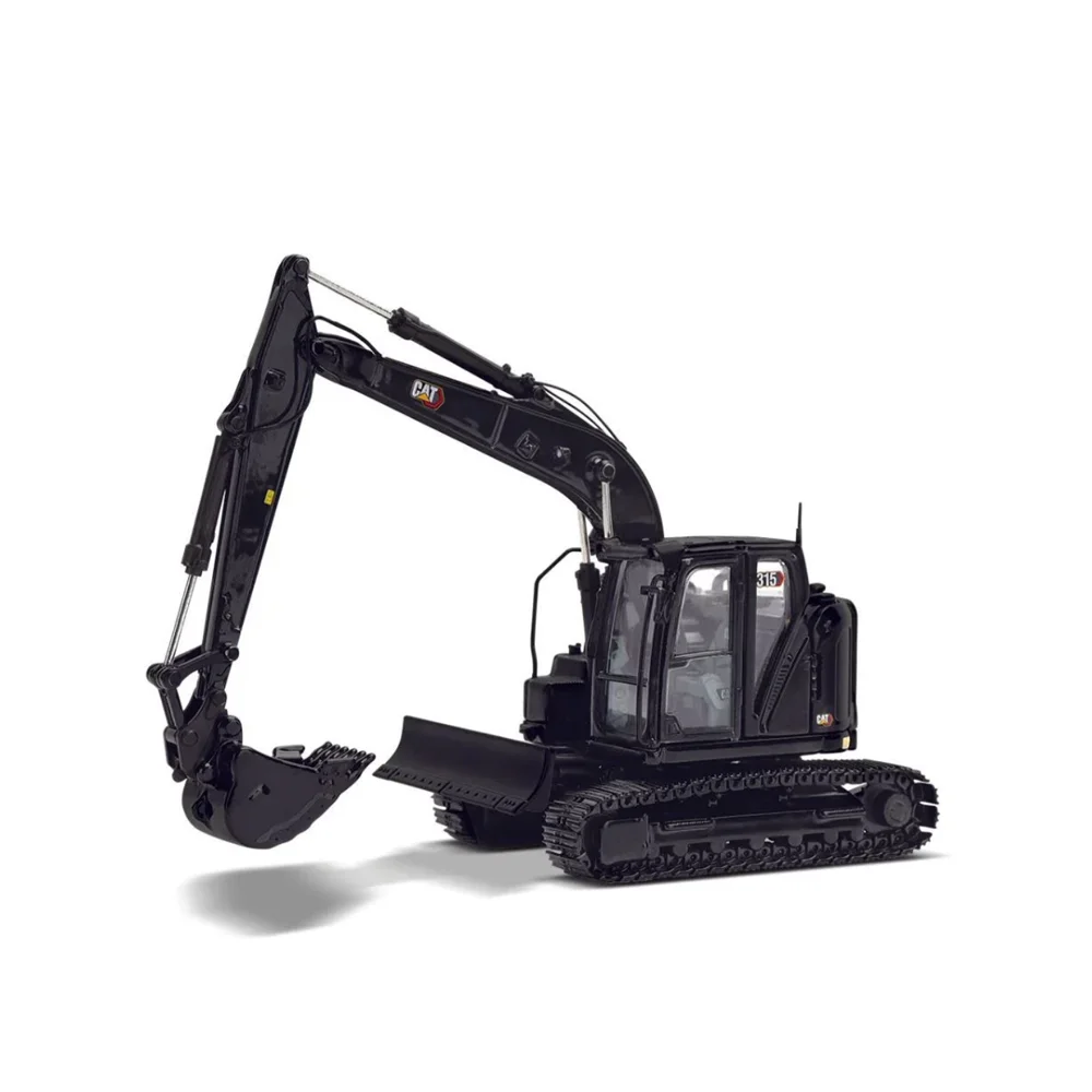 

1/50 Scale Alloy Toy Engineering Model - DM - Collect - 315 - Black Excavator- Boy's Birthday and children's toy gifts DieCast