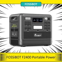 FOSSiBOT F2400 Portable Power Station 2048Wh 640000mAh LiFePO4 Battery 2400W Output Solar Generator 220V