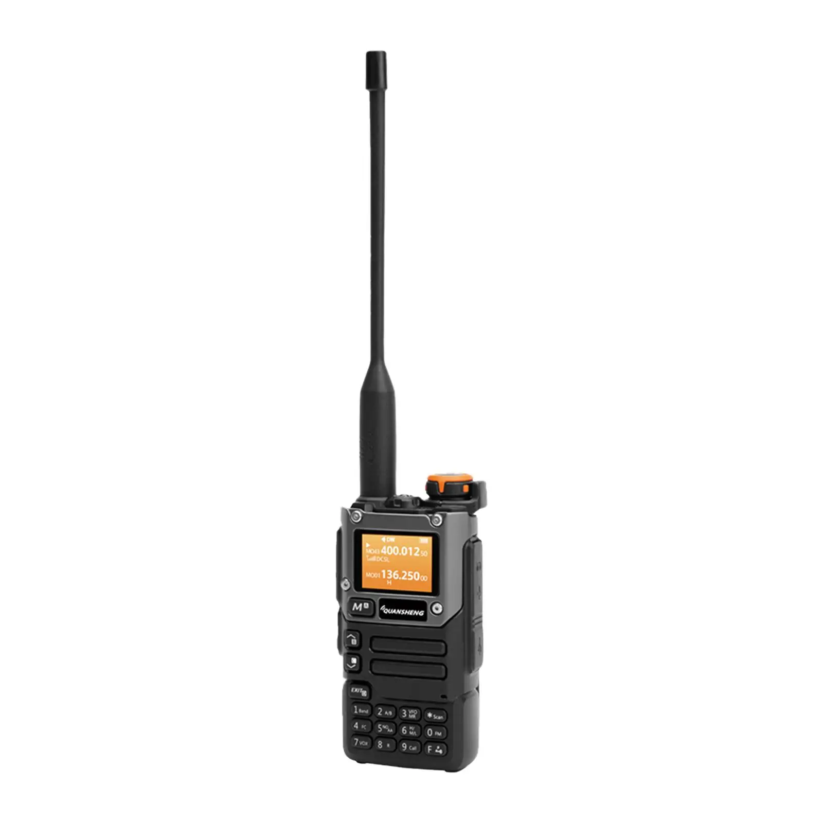 

Two Way Radios Type C Good Performance VHF UHF with 10 Channels Noaa Weather Rechargeable Long Range UK Adapter Quansheng K58