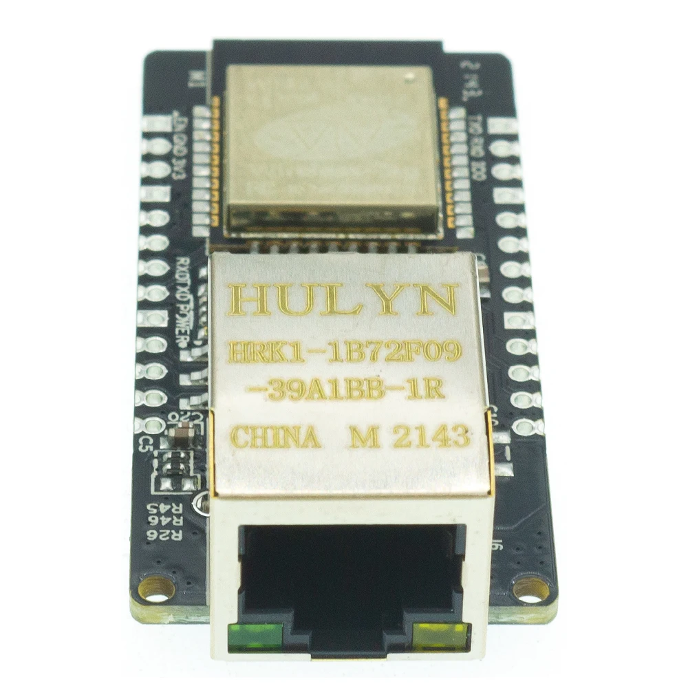 Embutido Serial Port Networking MCU, Placa de Módulo Sem Fio, Ethernet, Compatível com Bluetooth, Wi-Fi Combo Gateway, WT32-ETH01
