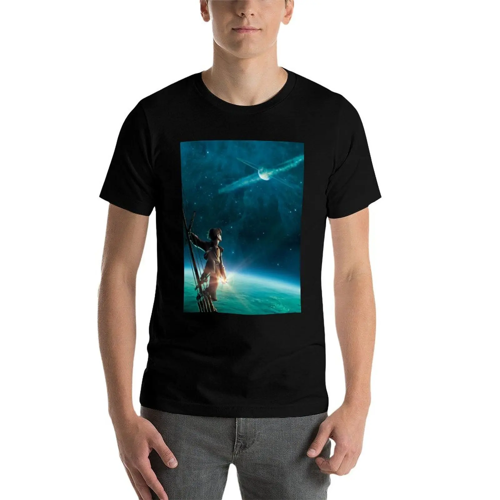 

treasure planet fan art T-Shirt g man t shirts for men t shirts cotton 100% T-Shirt