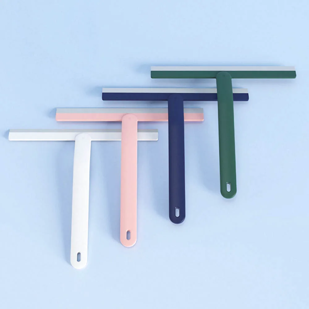 

TPR Window Glass Scraper Squeegee Bathroom Shower Car Mirror Cleaning Brush Wiper Dust Removal Household Cleaning Supplies