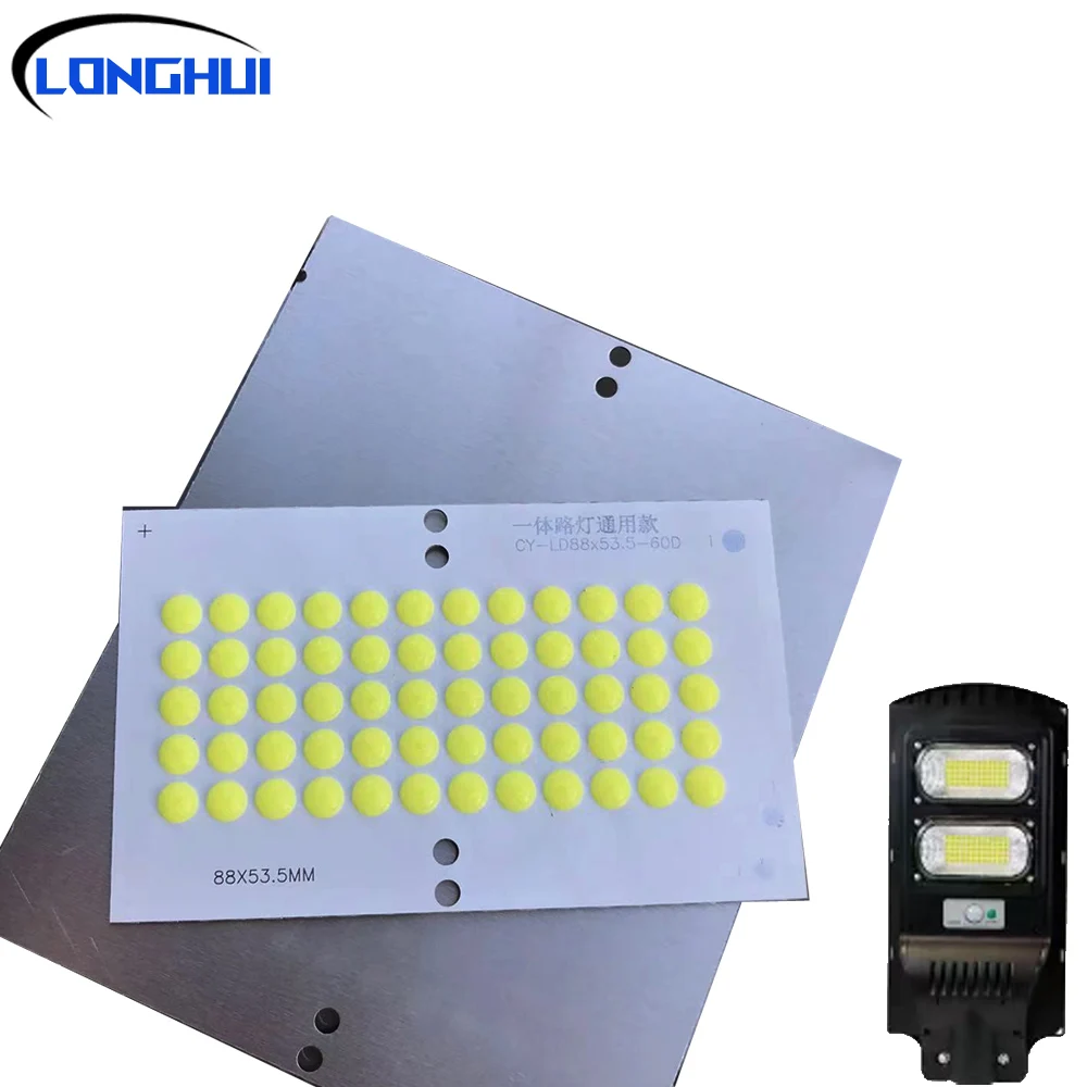 

LED COB Solar Light Source Chip 5W 3V with 60 White Beads Portable Camping Spotlight Bulb Accessory Integrated Circuit
