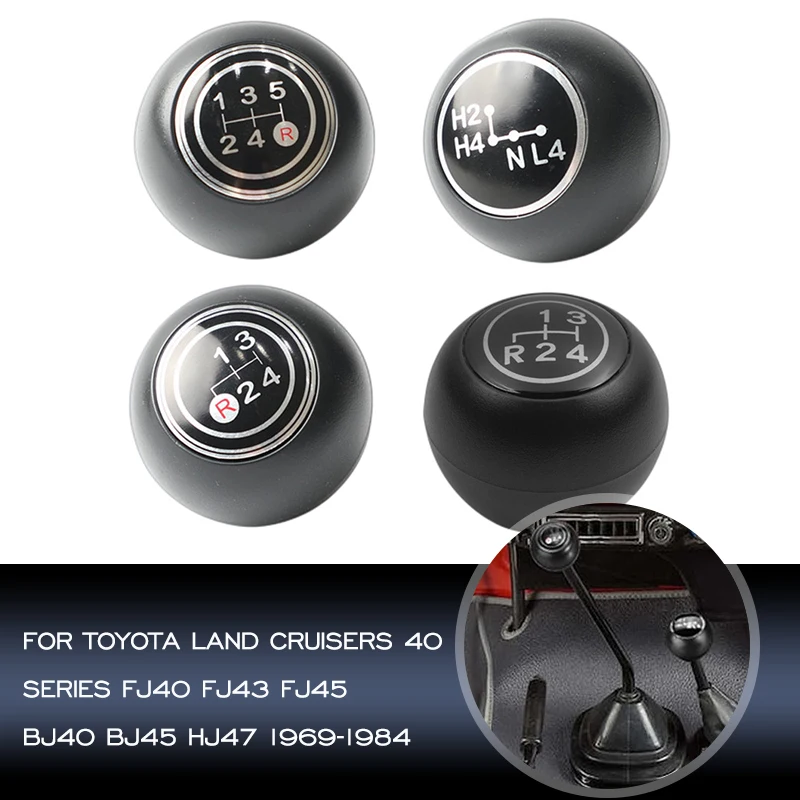 

4/5 Speed Manual Gear Shift Knob Hand Speed Ball For Toyota Land Cruisers 40 series FJ40 FJ43 FJ45 BJ40 BJ45 HJ47 1969-1984