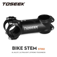 TOSEEK-vástago de manillar de bicicleta, 60/70/80/90/100mm, 28,6mm, 31,8mm, potencia negativa, mesa ligera para bicicleta de carretera