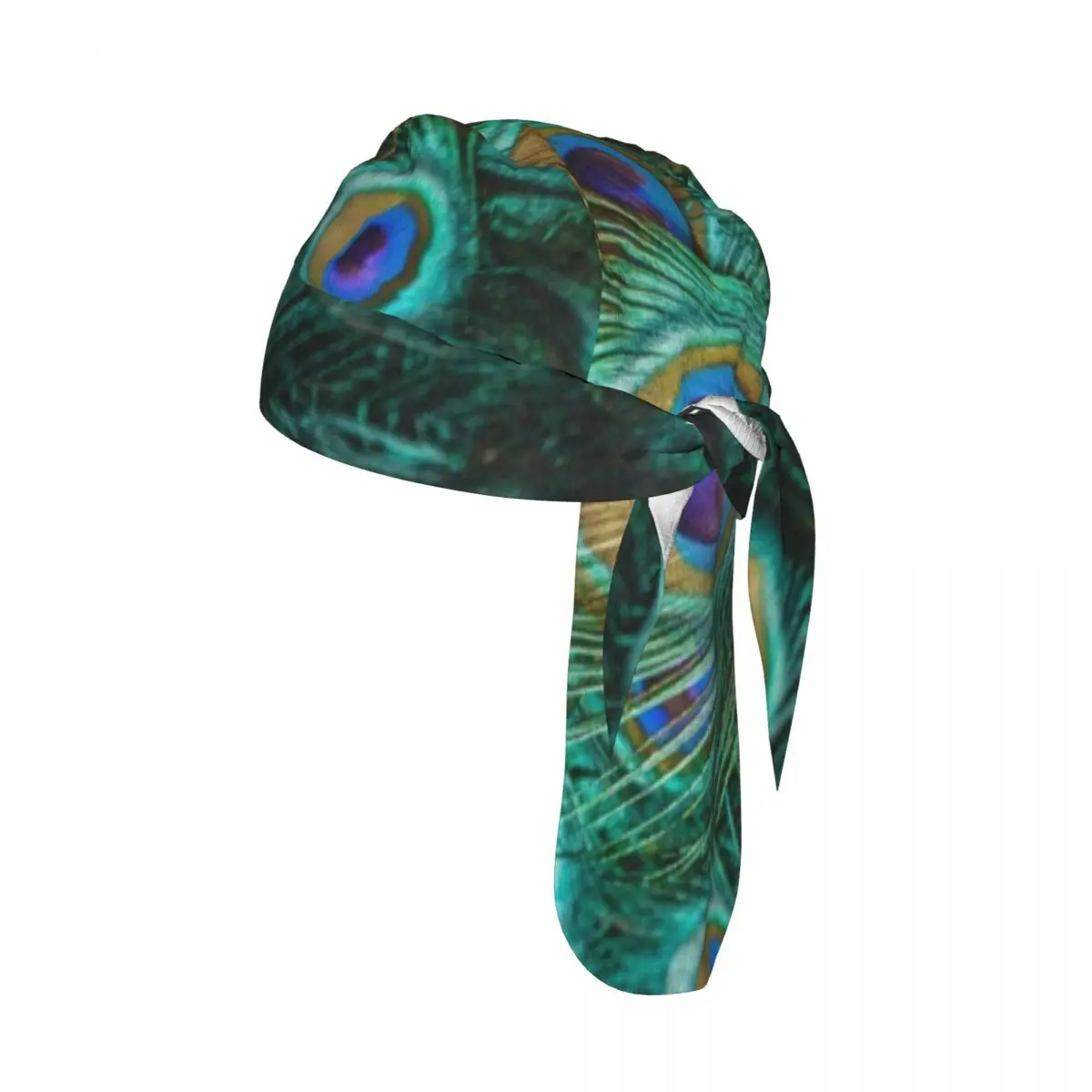 

Bicycle Headband Cap Seamless Peacock Cycling Headscarf Quick-dry Sun-Protective Hat Head Scarf