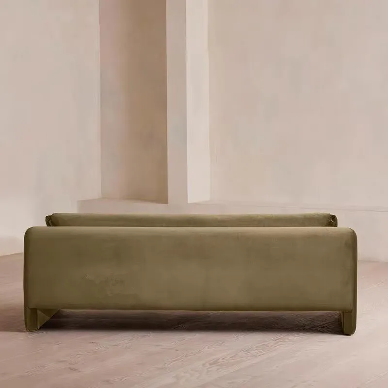 Sofa small apartment American living room simple creative designer light luxury bed and breakfast sofa