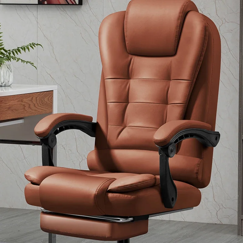 คอมพิวเตอร์Nordic Officeเก้าอี้Designer Modern Luxury Playseat Officeเก้าอี้ErgonomicนวดFull Body Tabureteอินเทรนด์เฟอร์นิเจอร์