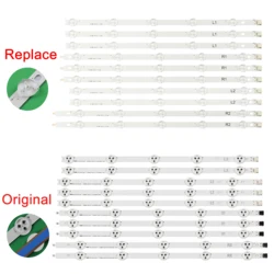 Bande de rétroéclairage LED pour LG, 42LN5700, 42LN5450, 42LN540R, AGF78261601, 6916L-1214A, 6916L-1215A, 6916L-1216A, 6916L-1217A, Nouveau, Ensemble de 10 pièces