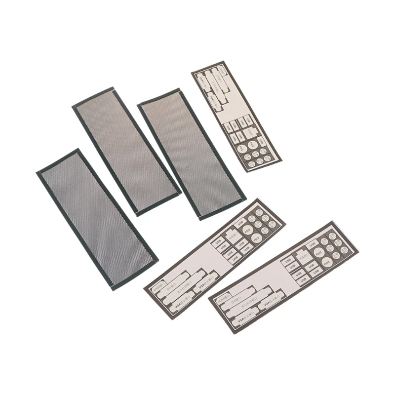PVC Computer Fall Rückseite Schild Staub Filter Schild Zurück Platte Host Schallwand Fall Schallwand Für Computer Chassis Y4QF – Detail 1