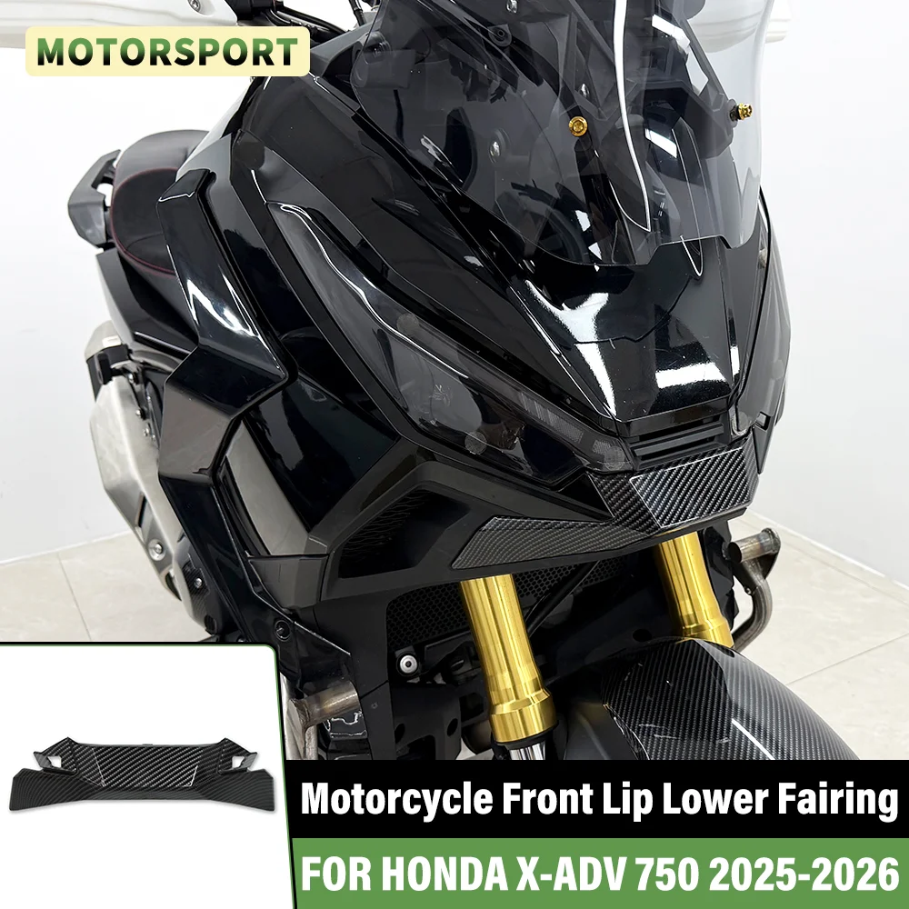 

Motorcycle Front Lip Lower Spoiler Panel FOR HONDA XADV750 X-ADV 750 2025-2026 Lower Chin Fairing Decoration Cover Accessories