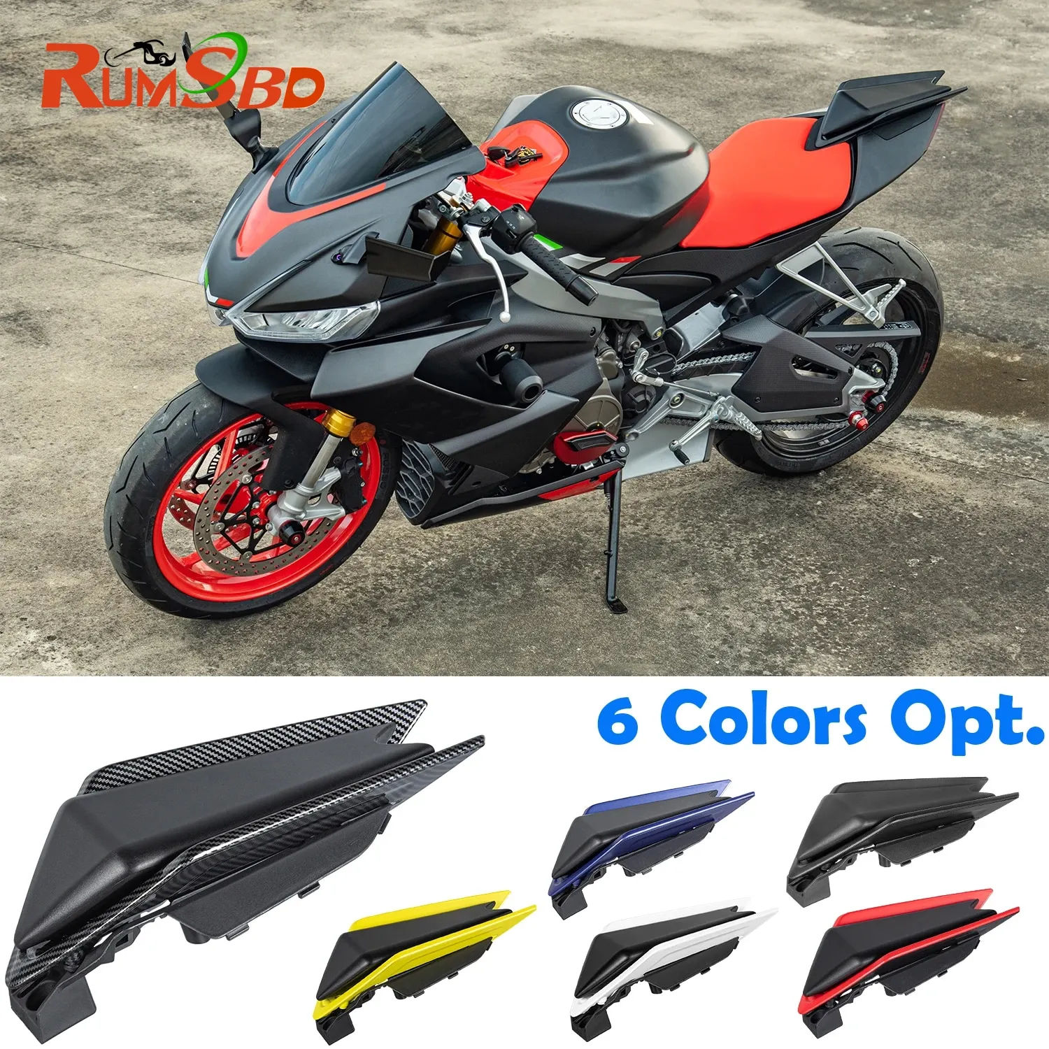 

Motorcycle Accessories Rear Passenger Solo Seat Hump Cover Cowl For Aprilia RS660 Tuono660 RS Tuono 660 2020-2024 RSV4 2021-2024