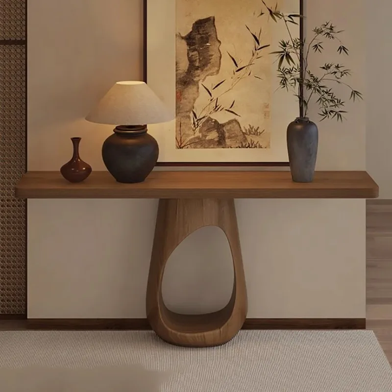 

Beauty Modern Entryways Table Design Hallway Decoration Console Table Luxury Wooden Entrance Console Living Room Cabinet