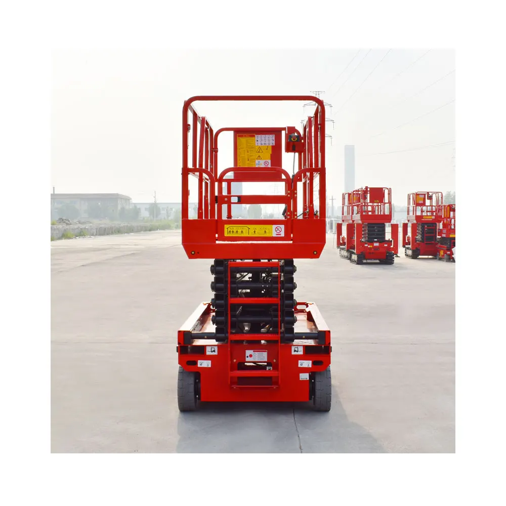 

Lifting Machine,4-16m Self-propelled Aerial Work Platform Small Mobile Hydraulic Scissor Lift For Sale