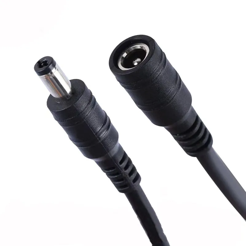 DC12V Power Extension Cable 10M 30Feet 2.1*5.5mm Connector Male To Female power cord For CCTV Security Camera