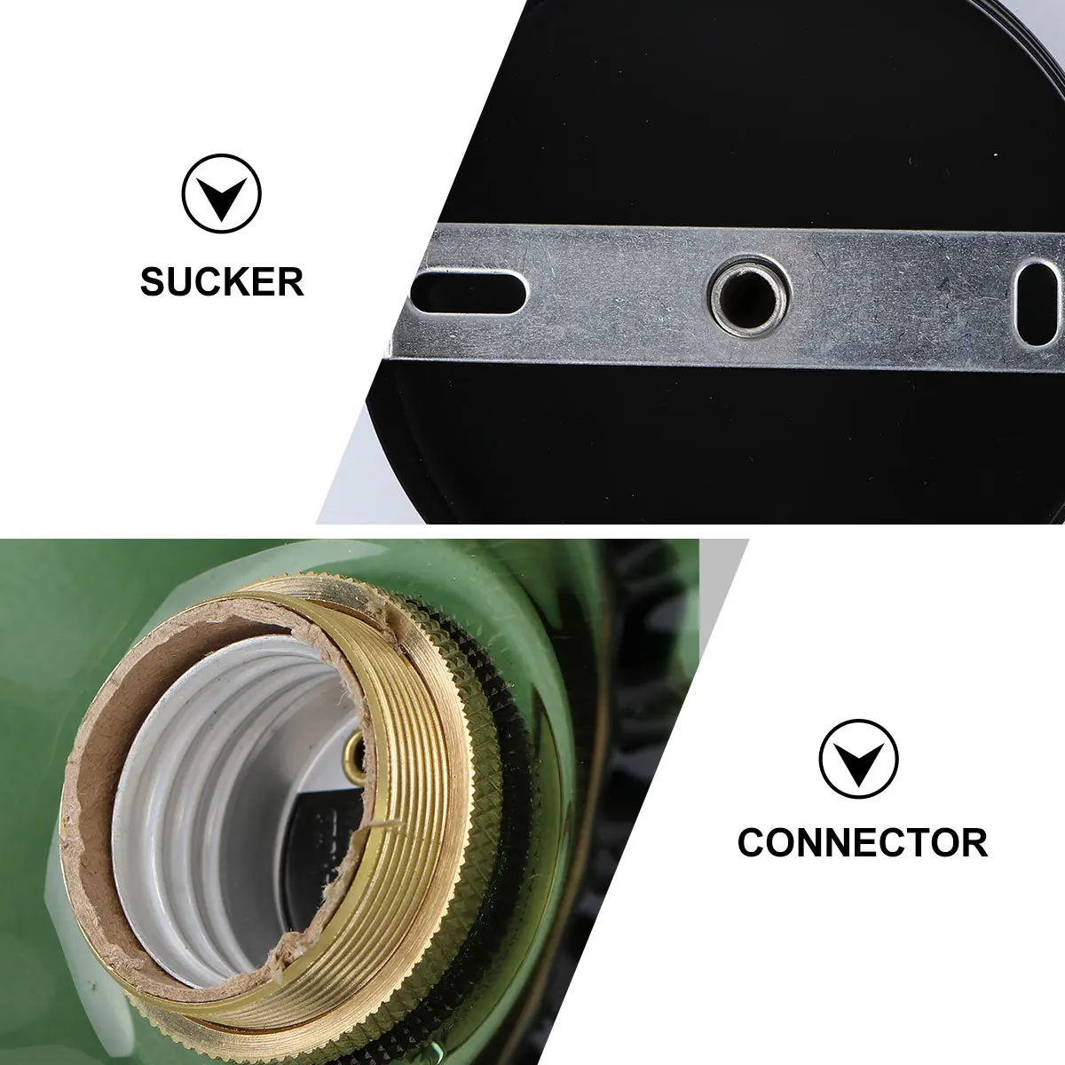 

Vintage Style Glass Pendant Lamp Retro Single-Ended Chandelier Energy-Saving Ceiling Light for Living Room Restaurant Bar