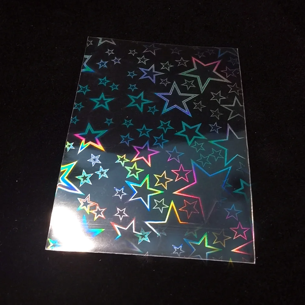 lucky star card sleeves Amazon.com: AEGIS 100pcs Big Stars Kpop Photocard Sleeves Trading Card  Sleeve Laser Flashing Photocard Sleeves Film for Magic Kpop Card Protector  Holographic Foil Protective Cover Baseball Card Sleeves, 61x88mm : Toys & main image 1