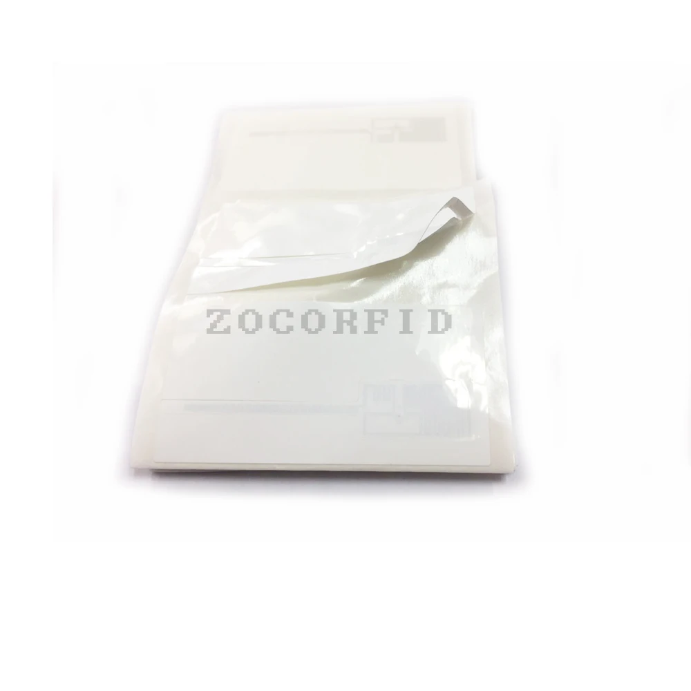 100 قطعة/الوحدة ISO 18000-6C الغريبة Higgs 3 رقاقة 9662 هوائي UHF تتفاعل العلامة 915 ميجا هرتز السلبي تتفاعل UHF بطاقة لاصقة