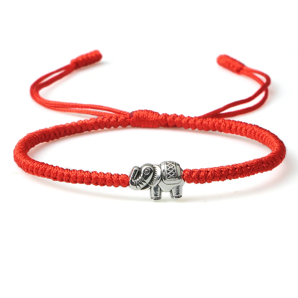 Simple Red Thread Bracelet For Women Men Adjustable Charm Handmade Braid Knot Bangle Lucky Minimalist Yoga Jewelry Couples Gifts