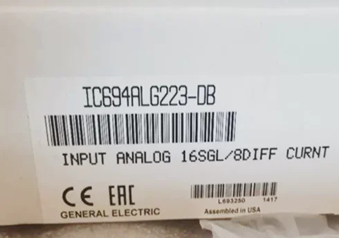 GE IC694ALG223 input module, analog 16-point single-ended, brand new