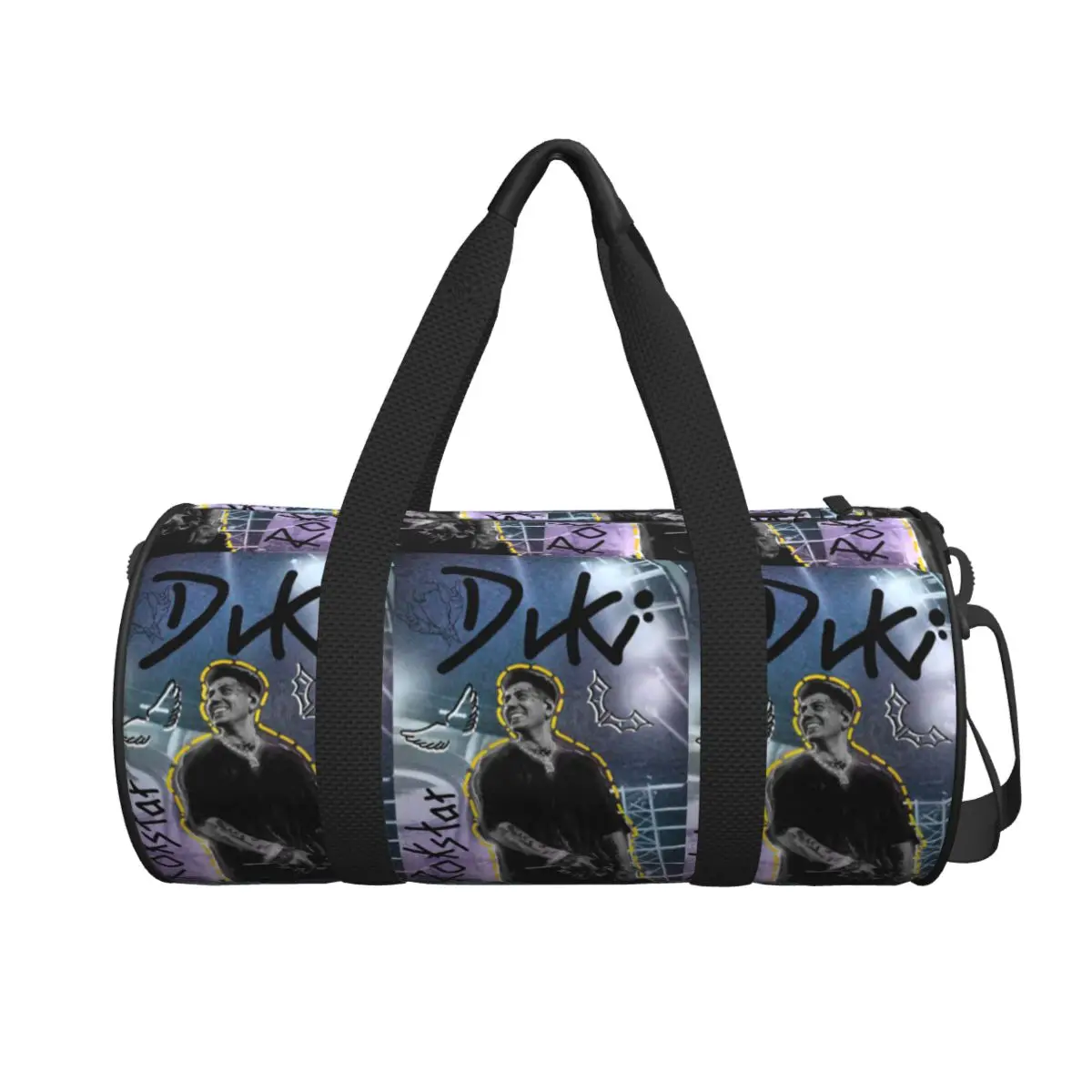 

Duki Singer Rapper Accessories Large Duffle Gym Bag Waterproof Duffle Travel Bags Handbags Fitness bag