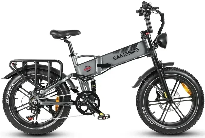 Folding Electric Bike SAMEBIKE 1200W Powerful Motor 48V 17AH Battery e-bike 20 Inch Tire Urban Commuting riding Electric Bicycle
