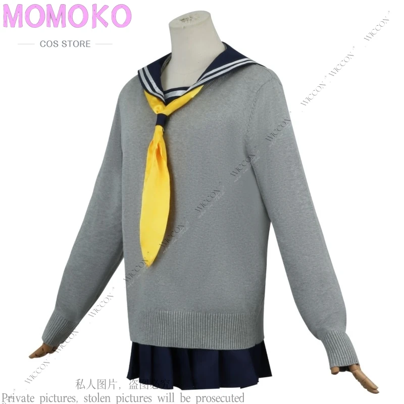 Koshi Anko Cosplay Costume Wig New Role Play Anime Shikanoko Nokonoko Cos Koshitantan My Deer Friend Nokotan Dress JK Sailor