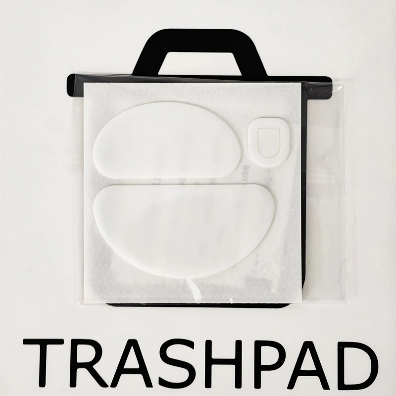 1 Set TRASHPAD PTFE-Maus-Skatesfüße für ATK U2 Mini/PRO/Ultra Red Control Mäuse gleitet 0,8 mm Anti-Sag-Design