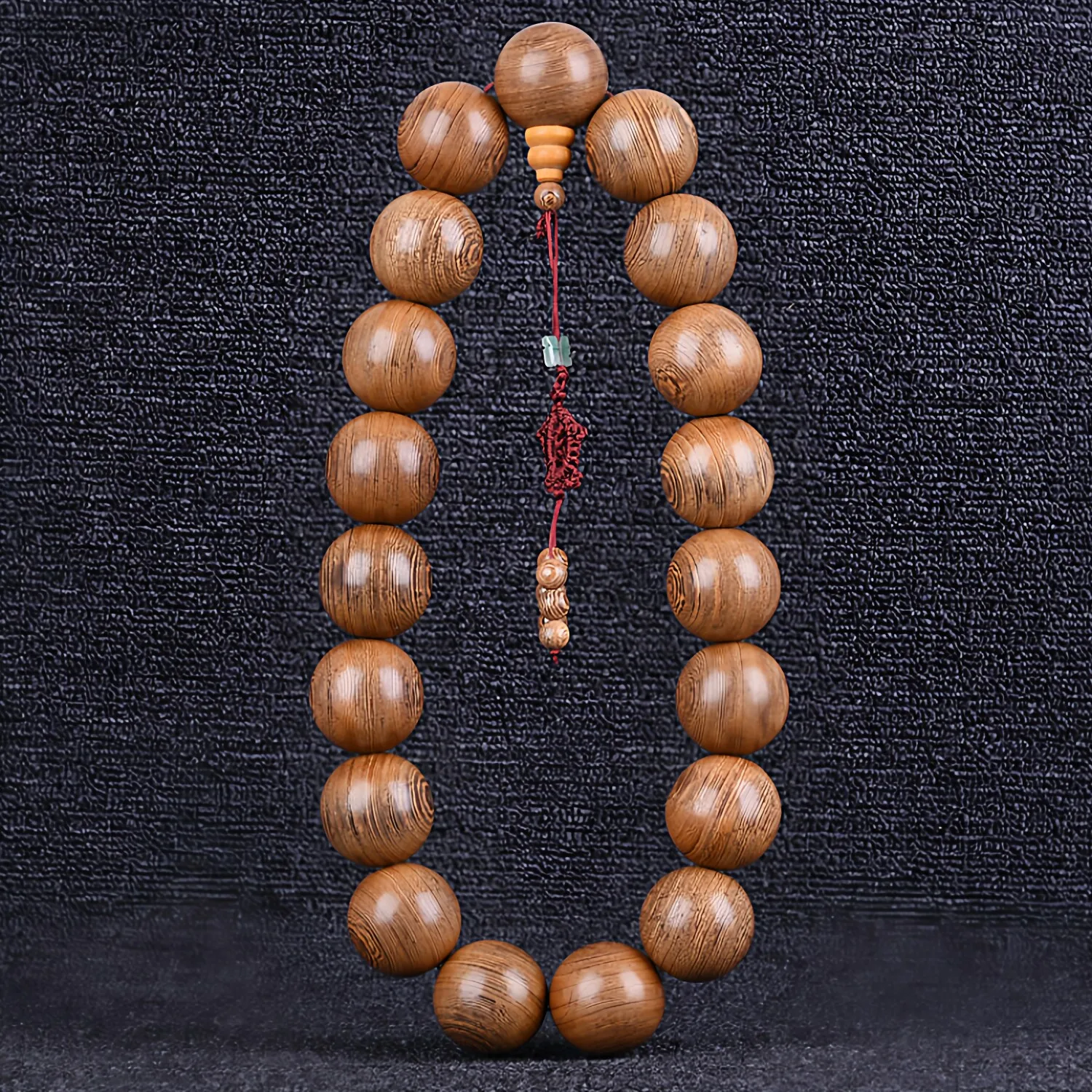 

Аутентичные африканские молитвенные четки из старого розового дерева, 25-30 мм, ручные четки, подвески для автомобиля, подарки