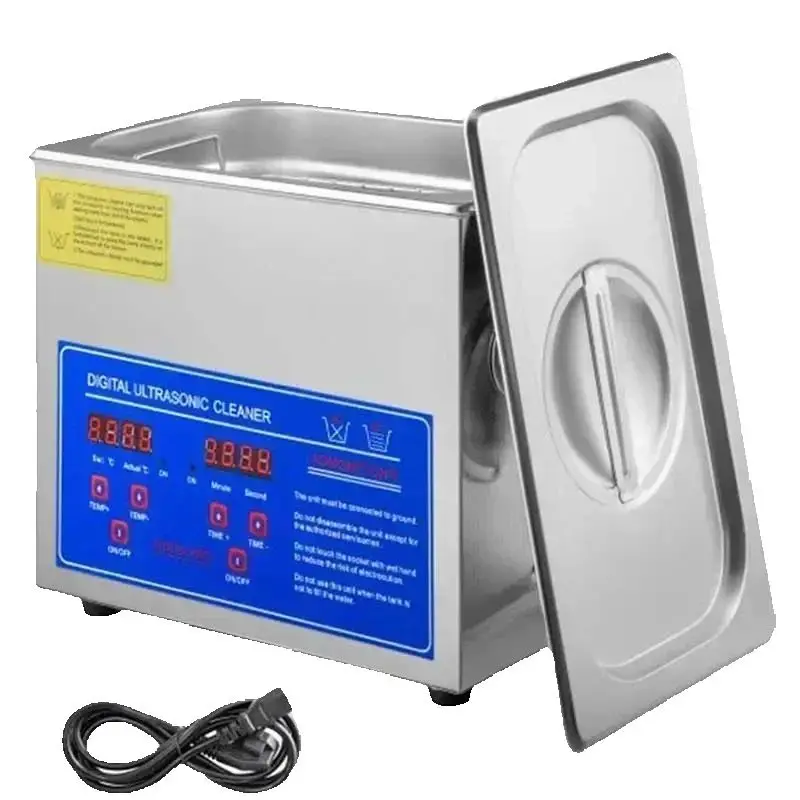 

VEVOR Ultrasonic Cleaner Ultrasound Cleaner Portable Ultrasound cleaning Machine Multifunction 1.3L-30L Diswasher Home Appliance