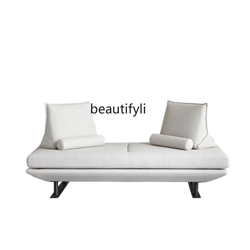 

yj Sofa Bed Fabric Modern Minimalist Nordic Italian Reception Room Two-Way Sofa