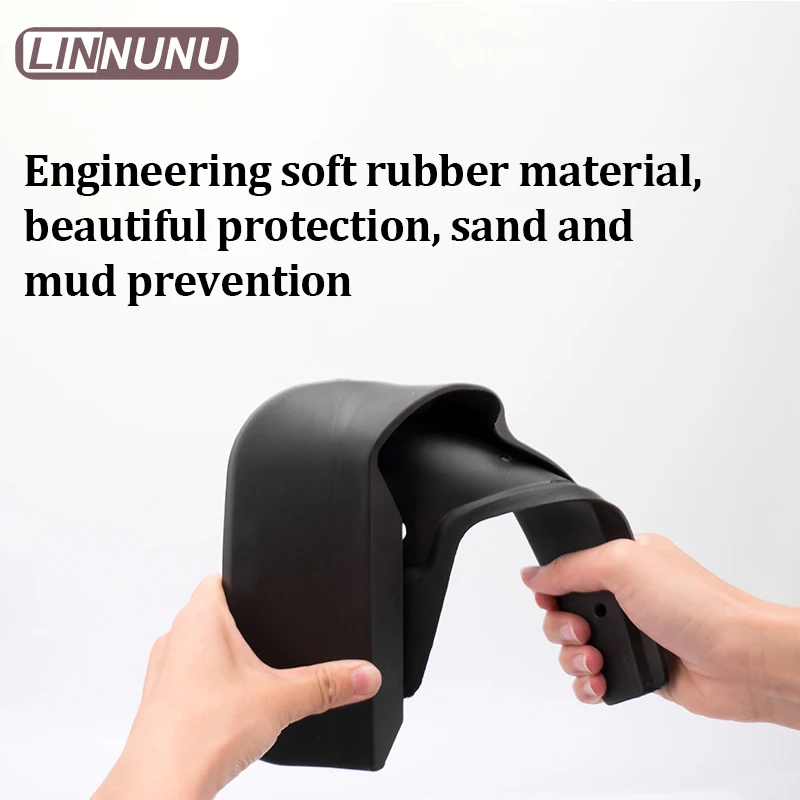Linnunu for Deepal S07 L07 Sl03 Car Mudguards Front and Rear Four-Wheel Mud Flaps No Drilling Required with Reflective Stickers Mudguards to Prevent