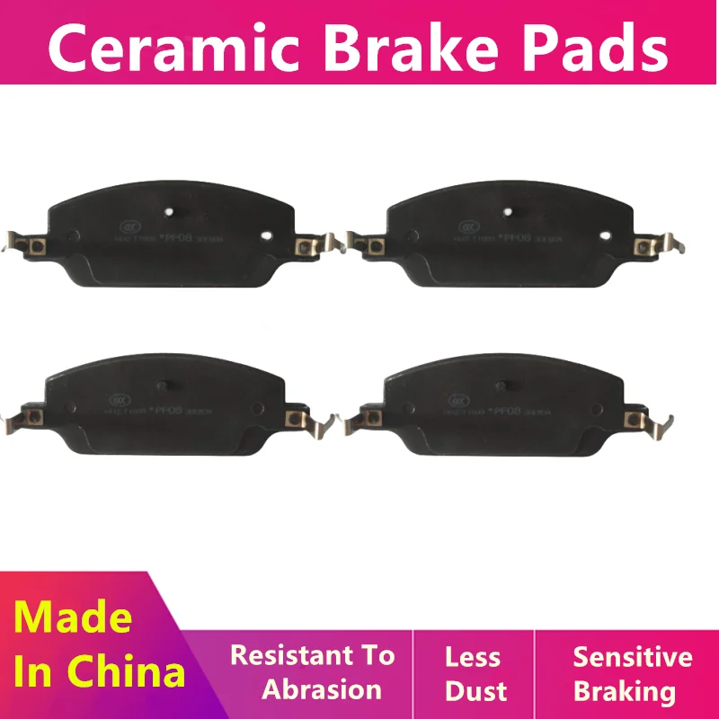 Ceramic Front Brake Pads For Byd Yuan Plus Atto3 Electric Car/2021 2022 2023 2024/Auto Parts