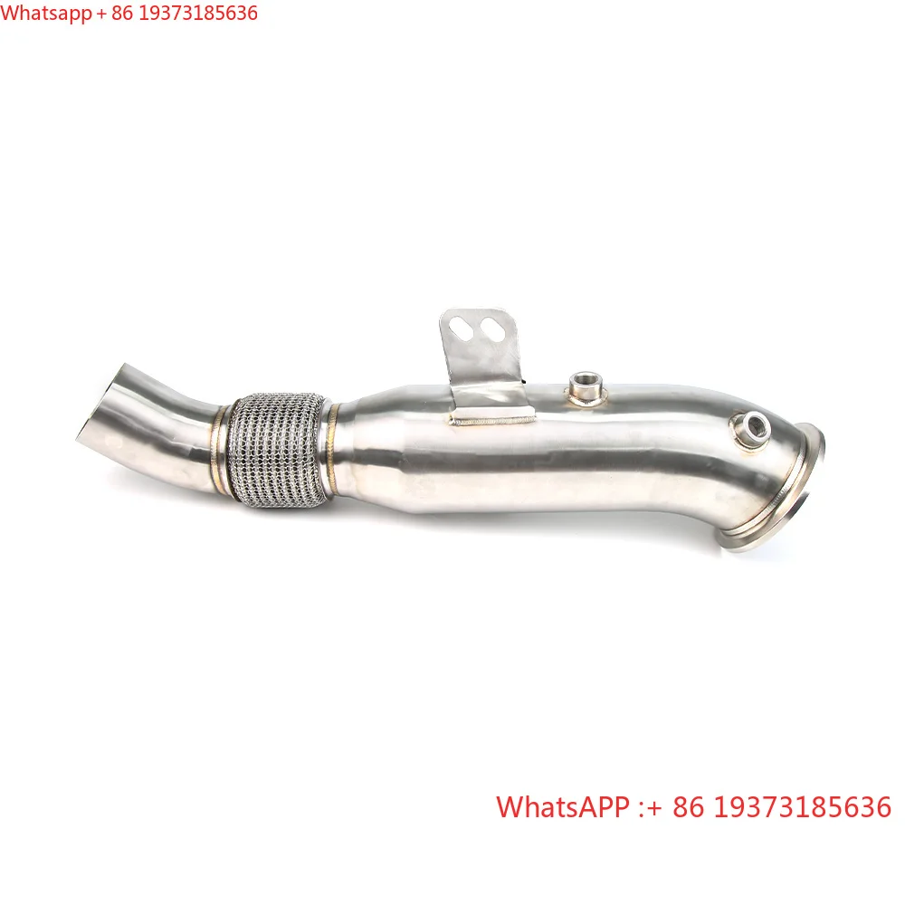 For KYOSTAR 4.5 B58 Downpipe 304 Stainless One-Piece Bend for 2016+ F22 F23 M240i F30 340i F32 F36 440i G30 540i G11 740i