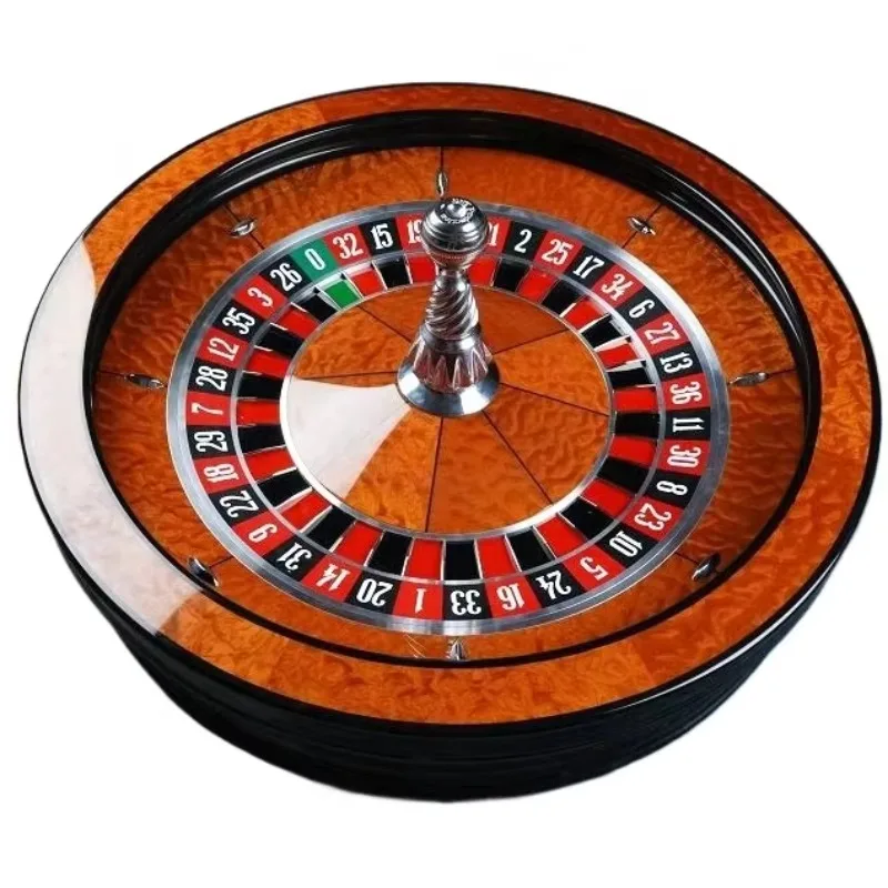 Single 0 Roulette Professional Ruleta De Casino Digital Roulette Wheel 80cm Wood Roulette Europe