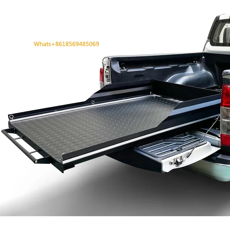 2025 Factory Directly Sale Pickup Truck Bed  Aluminum Ute Slide Tray Include Customized Can Bear 400-600kg