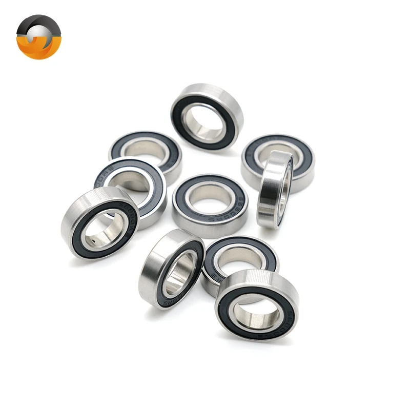 Stainless Steel 4PC S6700RS 10x15x4mm ABEC-7 Ball Bearing High Quality Bearing S6701RS S6702RS