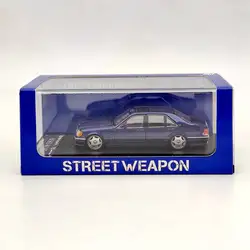 1/64 Street Weapon for W140 S600 Limited 499 Diecast Toys Models Car Collection Gifts