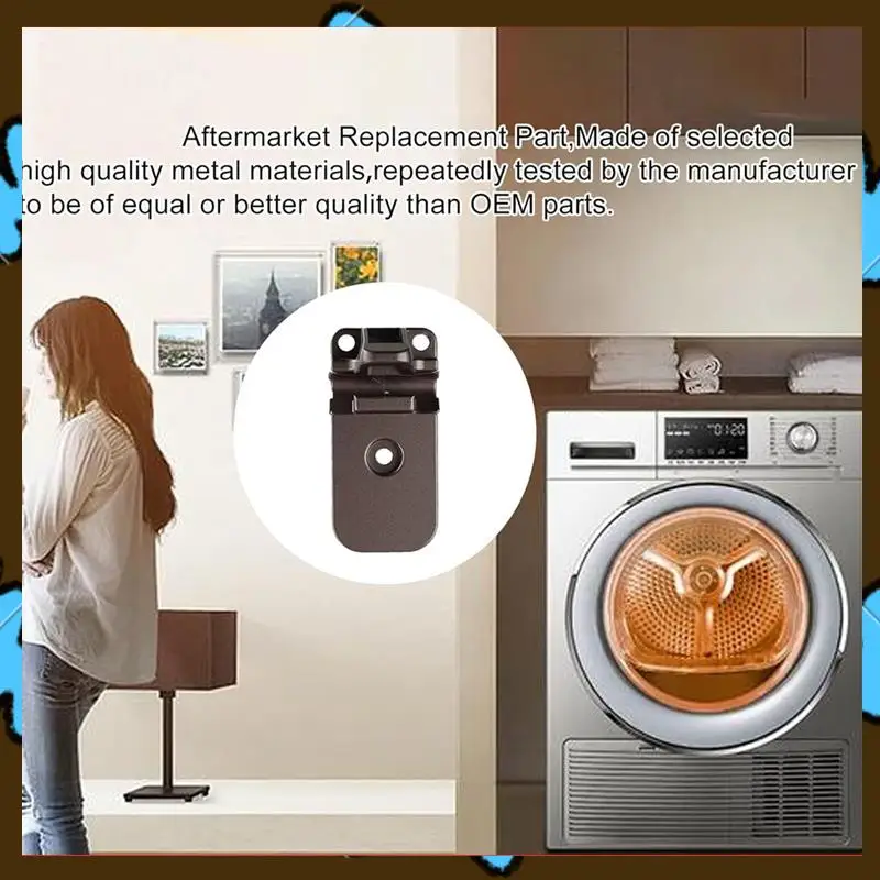 Promotion! MEF62782201 Dryer Door Hinge Replacement  For  Dryer AP5978786 PS11711929   Replace 3288328 Clothes Dryer Door Hing