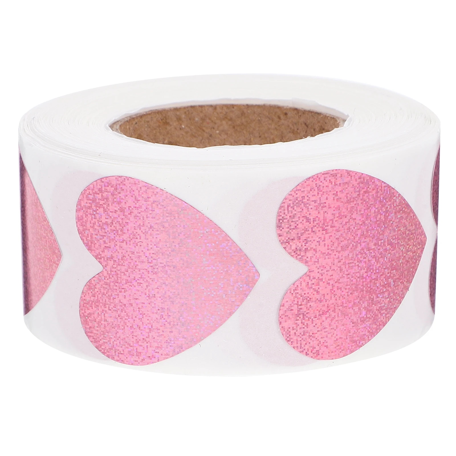 500 Pcs Self Adhesive Love Tanning Sun Tan Heart Tanning Heart Stickers Labels Decal Waterproof Kids Adults Valentine Party