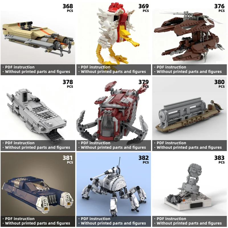 

Abundant Styles to Build Your Star Movie Building Blocks - Cost-effective Sets! Global Offer for Fans